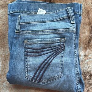 7 For All Mankind Blue Flare Jeans